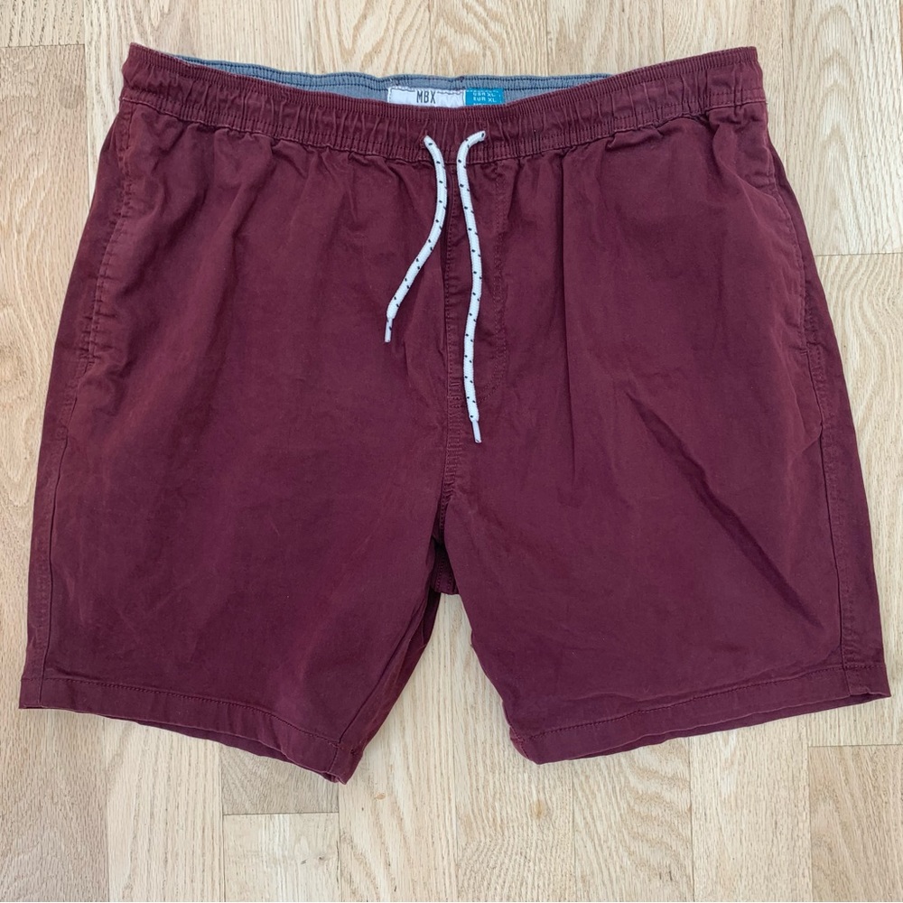 Men’s XL Maroon MBX Shorts